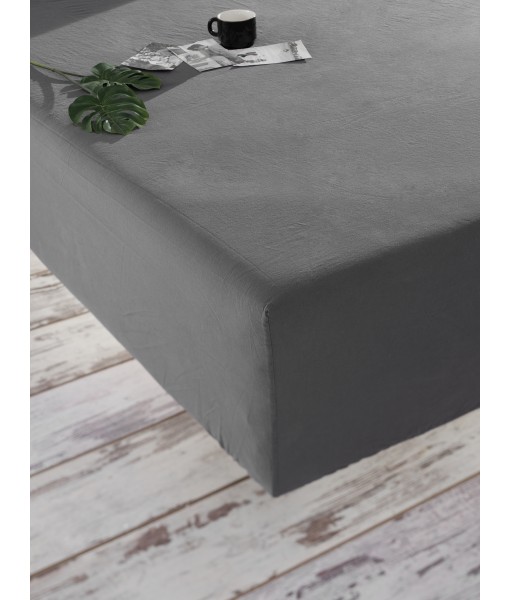 Çift Kişilik Stonewashed Lastikli Çarşaf 